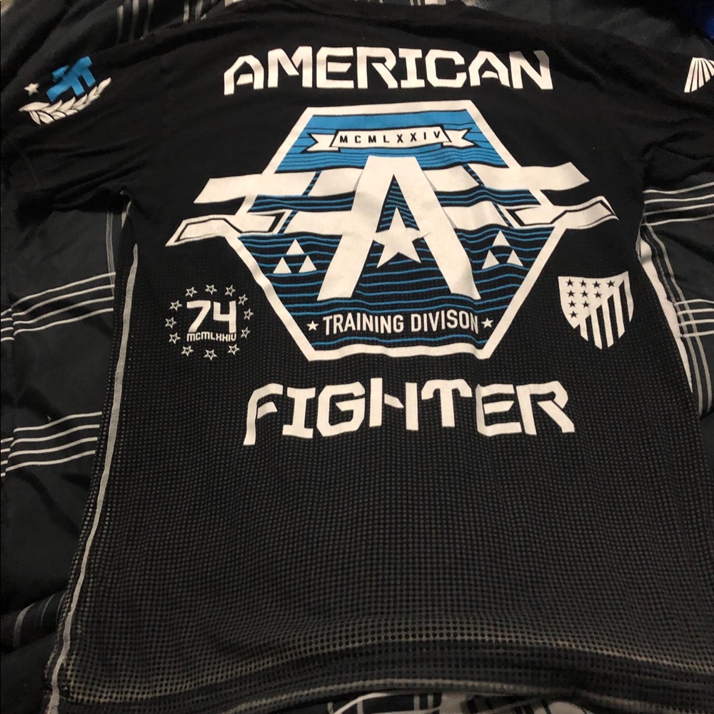 American fighter shirt